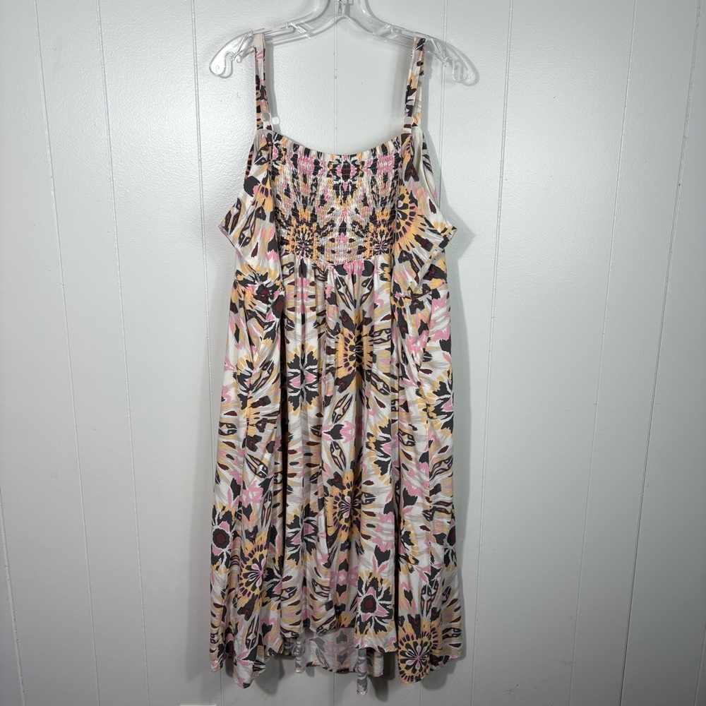 Torrid Geometric Aztec Pattern Midi Length Sundre… - image 7